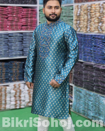 ম্যাচিং কটি-পাঞ্জাবী।